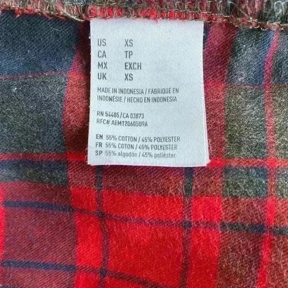 American Eagle Outfitters Cabincore Flannel Shirt FINAL Markdown - Picture 9 of 9